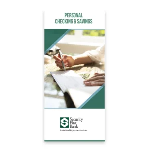 Personal Checking & Savings Brochure