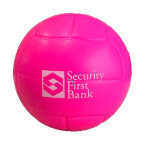 Pink volleyball