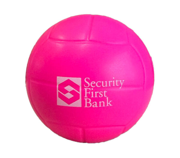 Pink volleyball