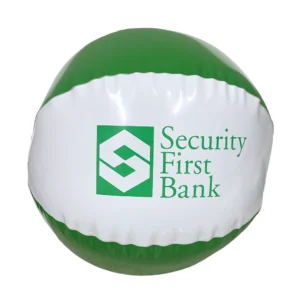 SFB Green and White Beach Ball