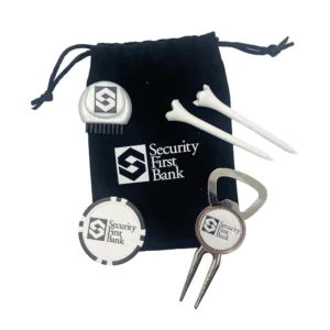 Tuxedo Silver Golf Set