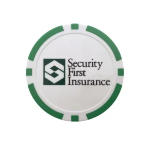 SFI Poker Chip Golf Ball Marker