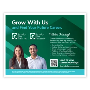 Career Recruitment Counter Mat inserts