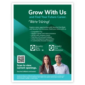 Career Recruitment Flyer