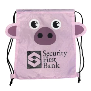 Pig Drawstring Bag