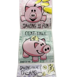 Piggy Bank Savings Stickers for Kids